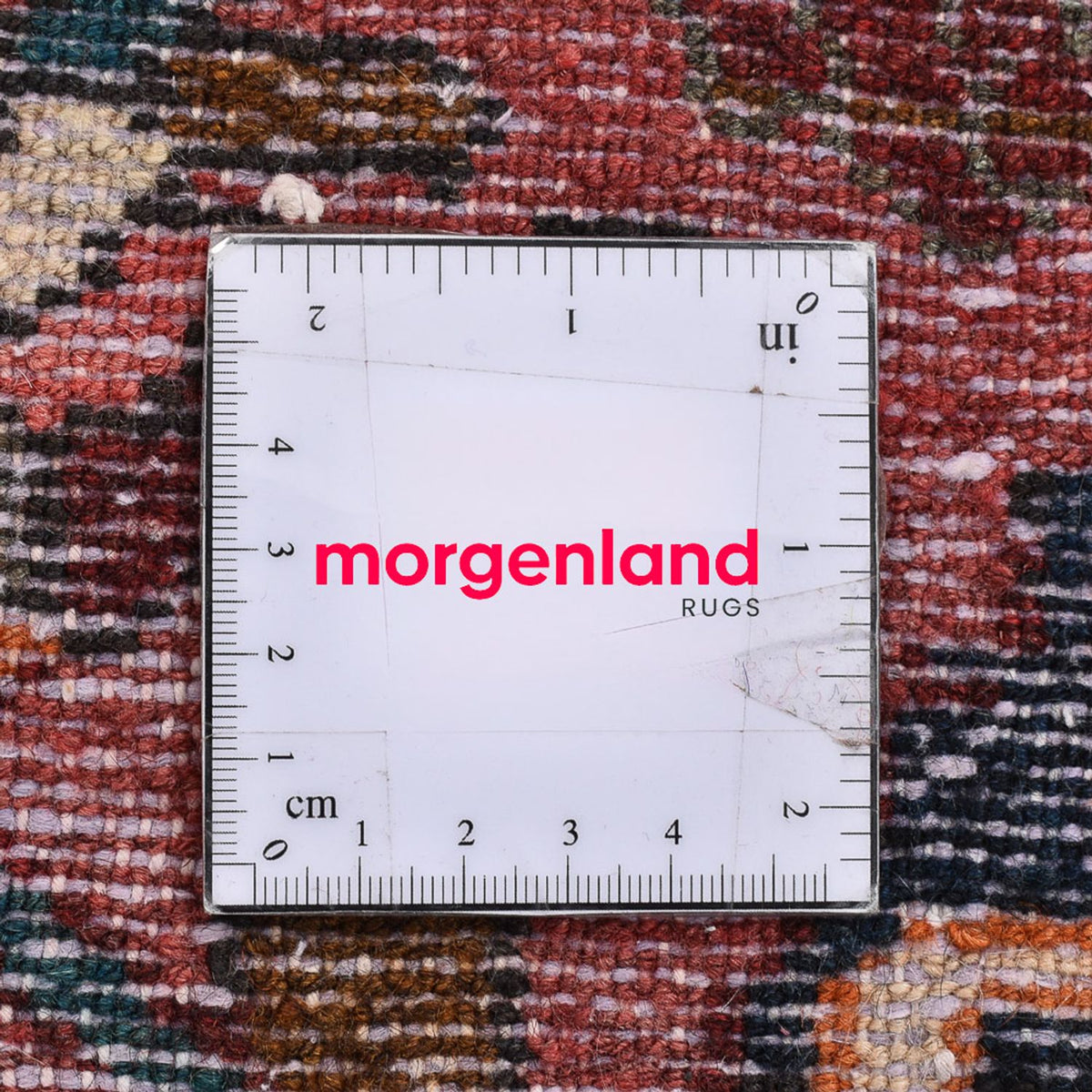 Alfombra persa - Nómada - 92 x 57 cm - rojo claro