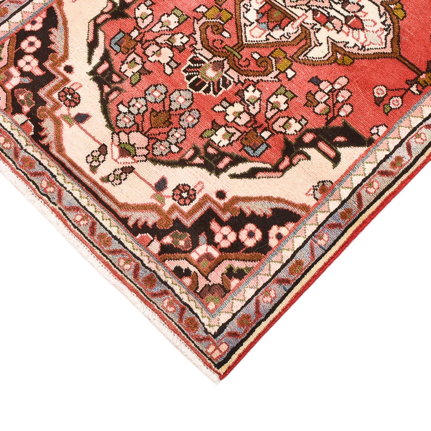 Alfombra persa - Nómada - 131 x 79 cm - rojo