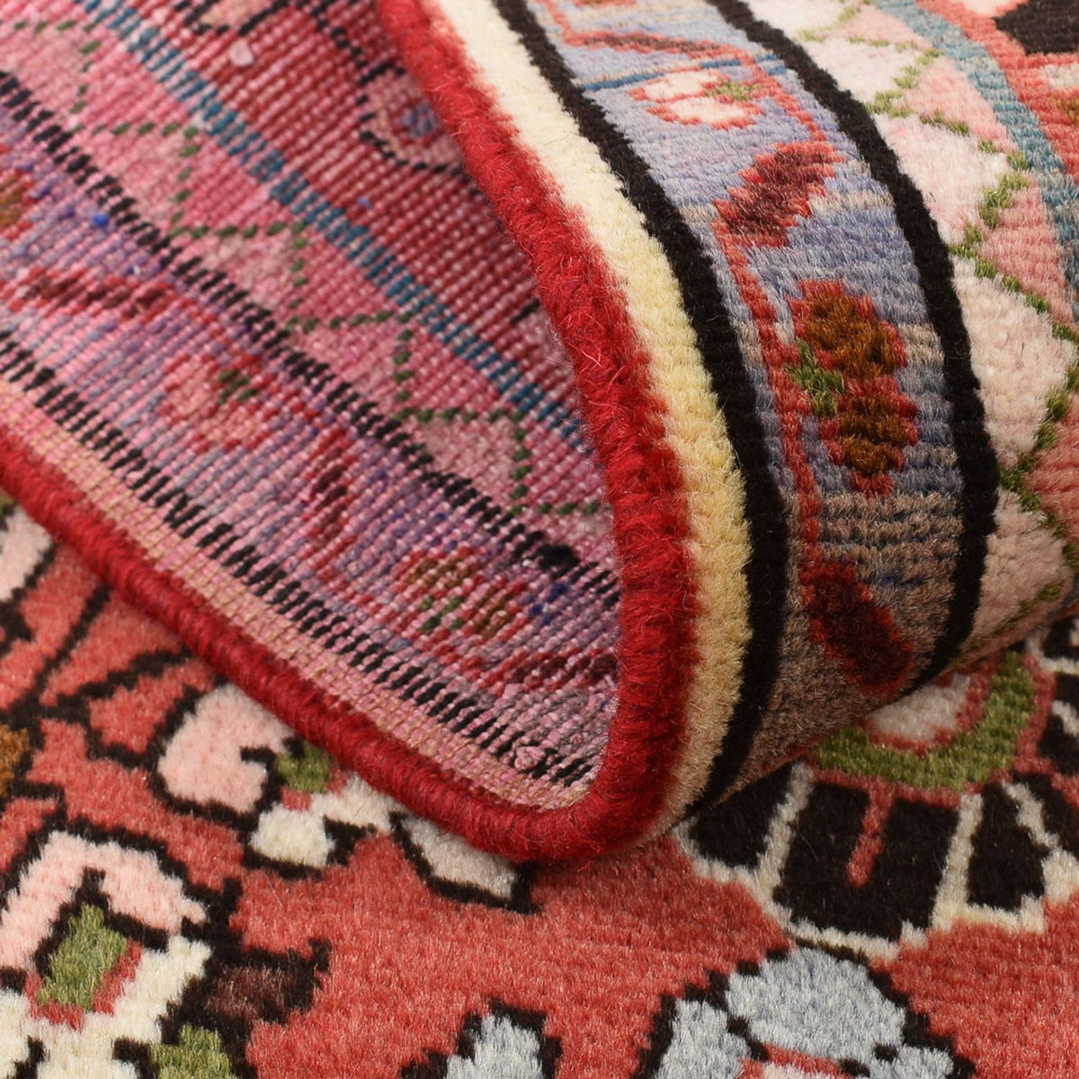 Alfombra persa - Nómada - 131 x 79 cm - rojo