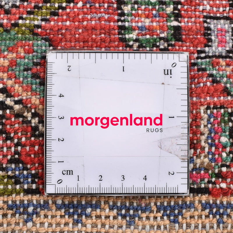 Alfombra persa - Nómada - 102 x 63 cm - rojo claro