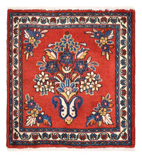 Alfombra persa - Nómada cuadrado  - 53 x 53 cm - rojo