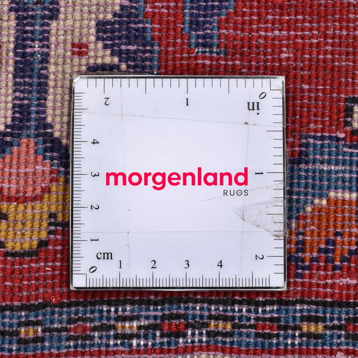 Alfombra persa - Nómada cuadrado  - 53 x 53 cm - rojo