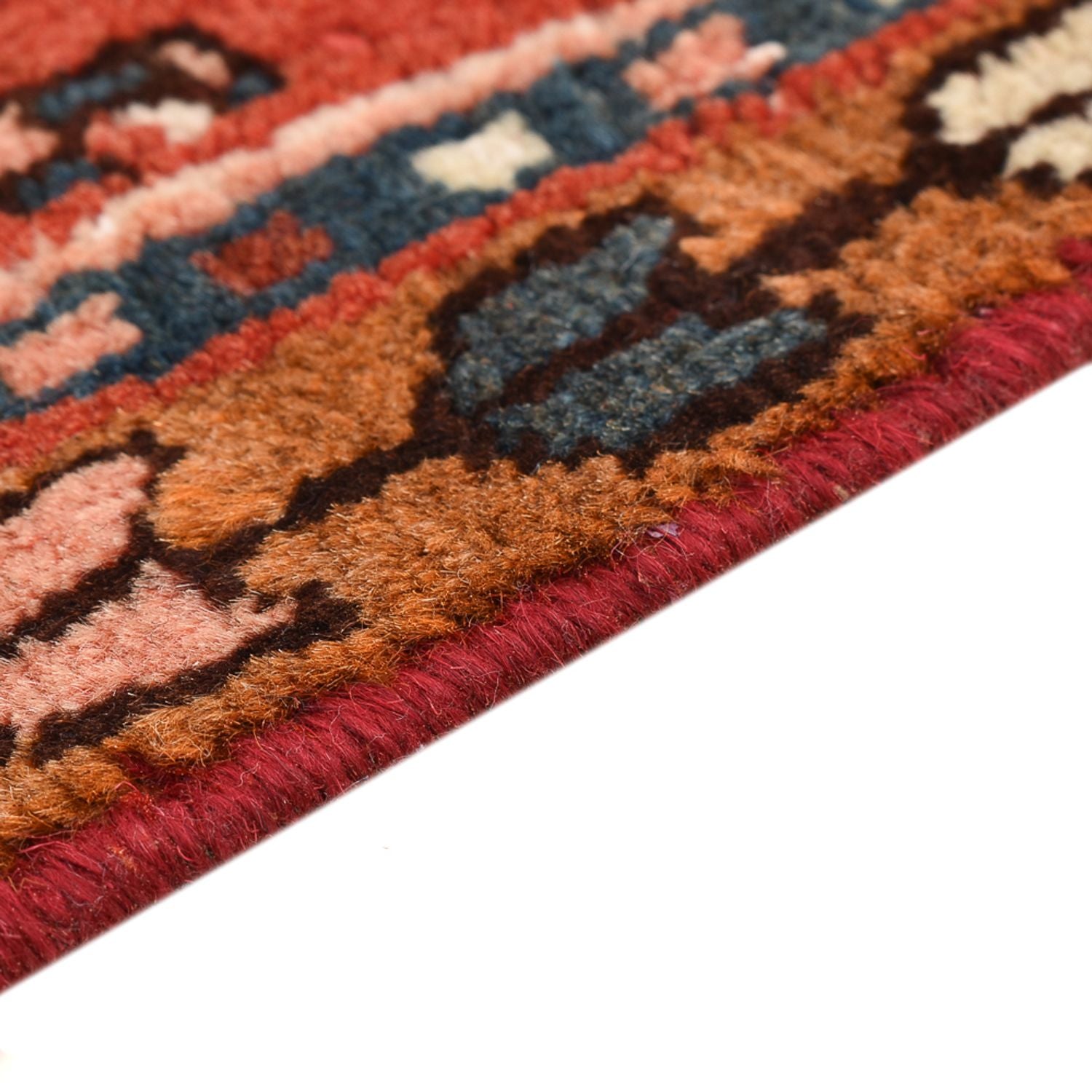 Alfombra persa - Nómada - 75 x 50 cm - rojo