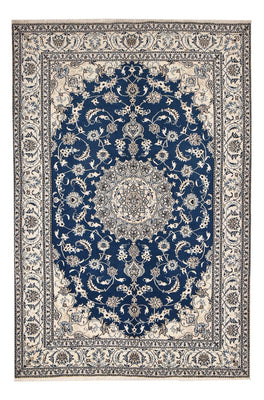 Alfombra persa - Nain - 297 x 200 cm - azul