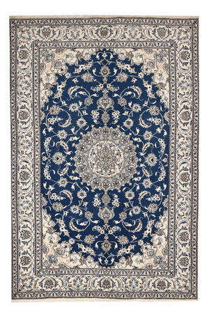 Alfombra persa - Nain - 297 x 200 cm - azul