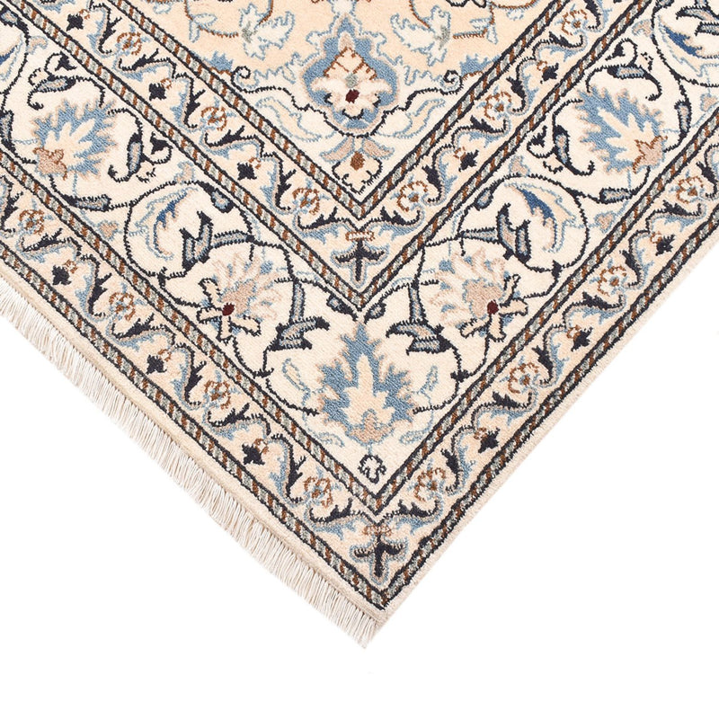 Alfombra persa - Nain - 202 x 149 cm - gris