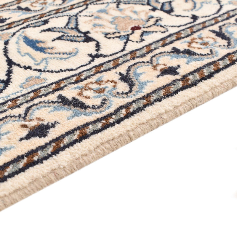 Alfombra persa - Nain - 202 x 149 cm - gris