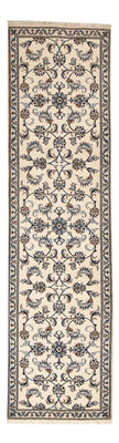 Alfombra de pasillo Alfombra persa - Nain - 311 x 79 cm - beige