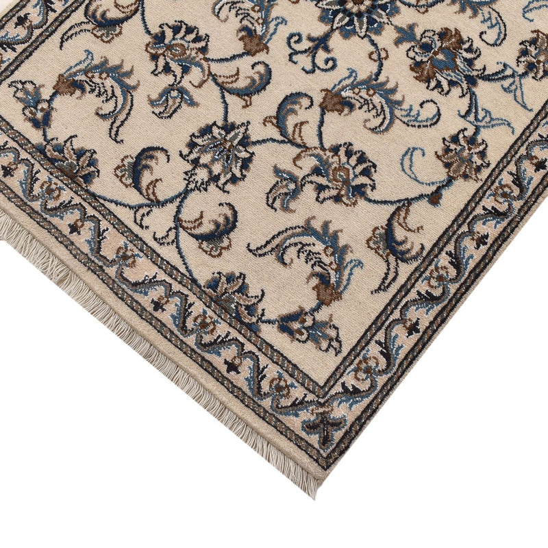 Alfombra de pasillo Alfombra persa - Nain - 311 x 79 cm - beige