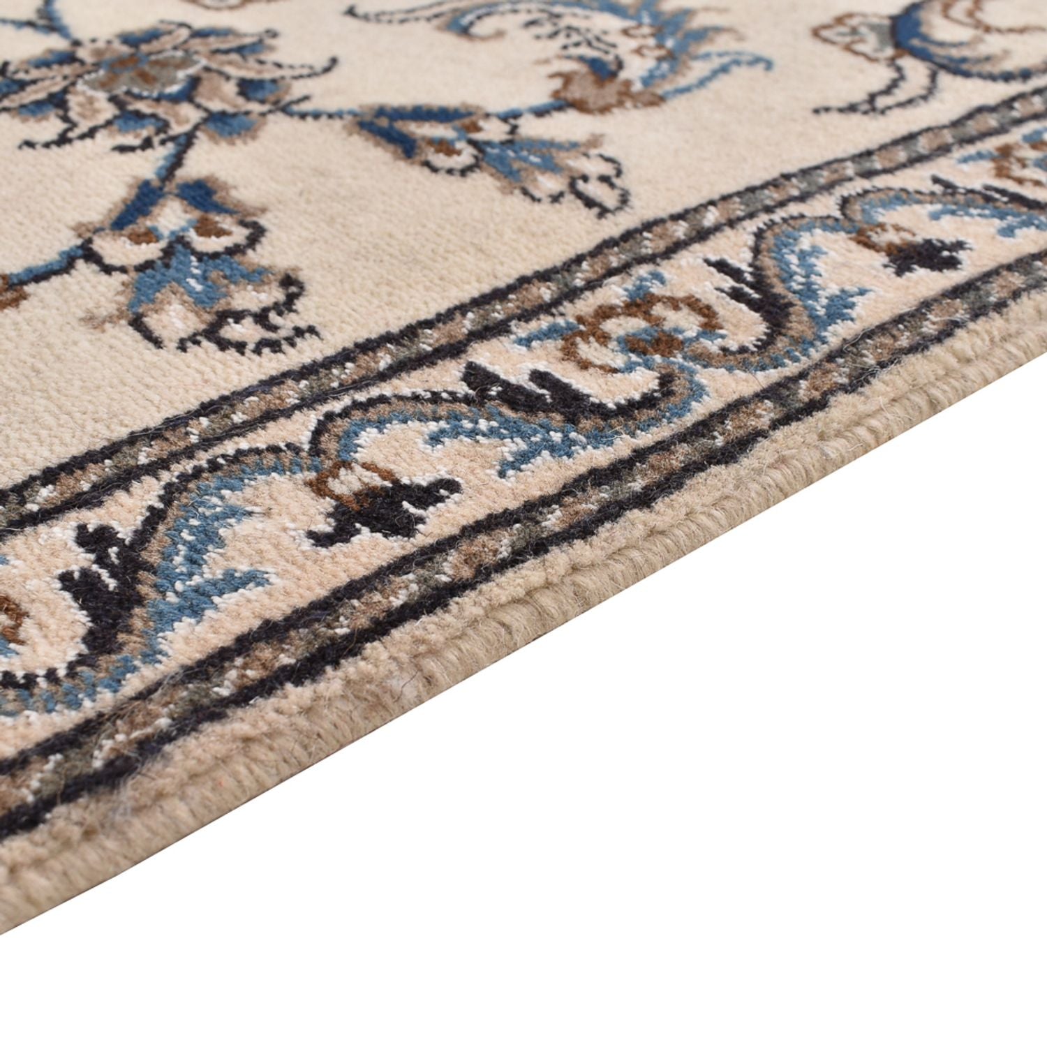Alfombra de pasillo Alfombra persa - Nain - 311 x 79 cm - beige