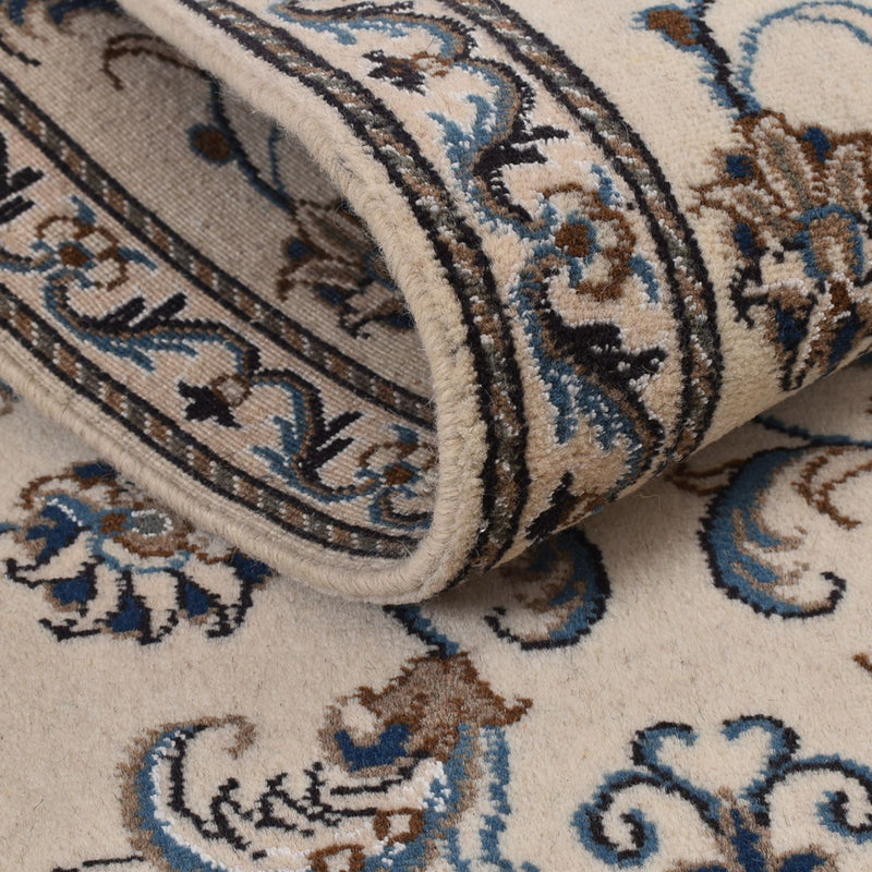 Alfombra de pasillo Alfombra persa - Nain - 311 x 79 cm - beige