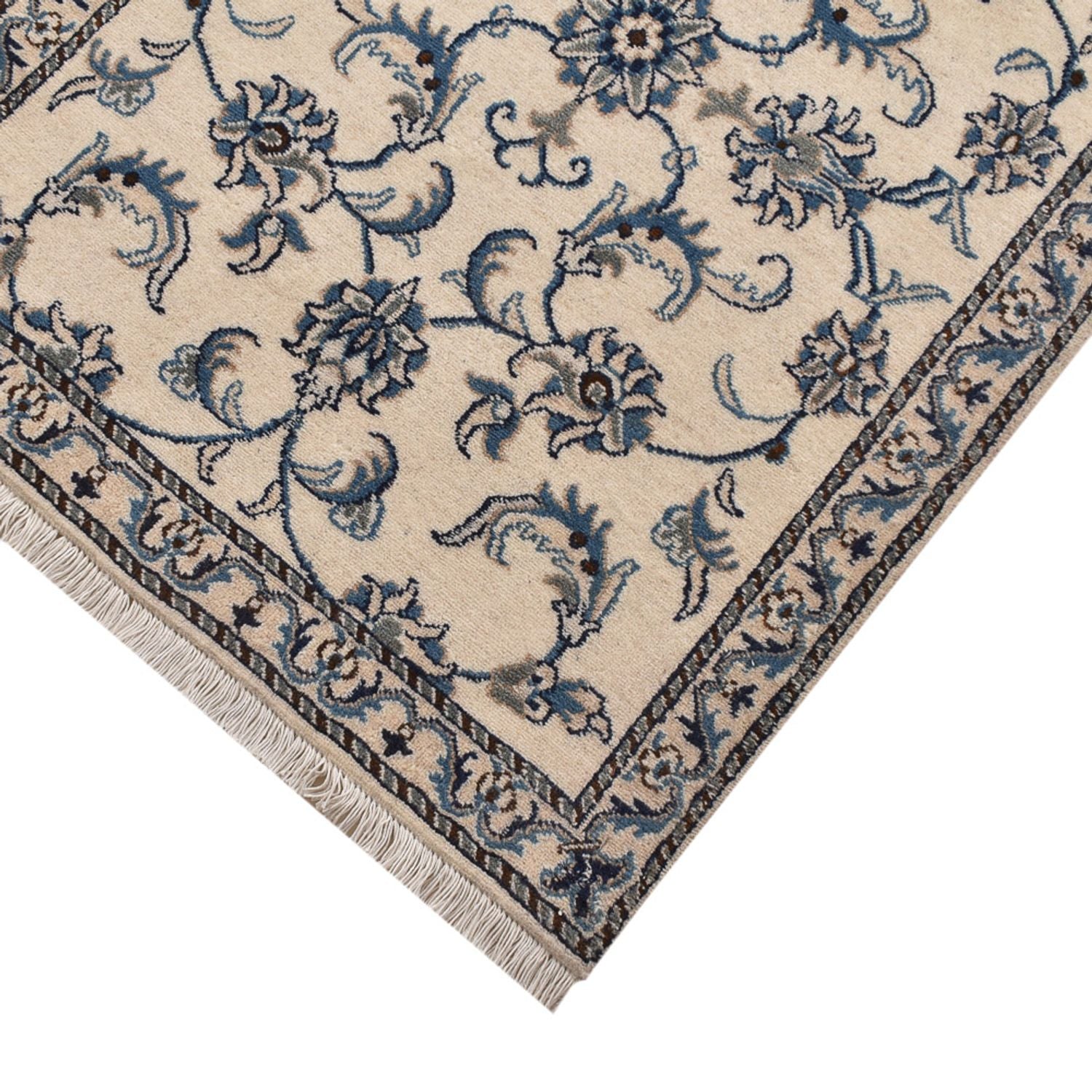 Alfombra de pasillo Alfombra persa - Nain - 300 x 78 cm - beige