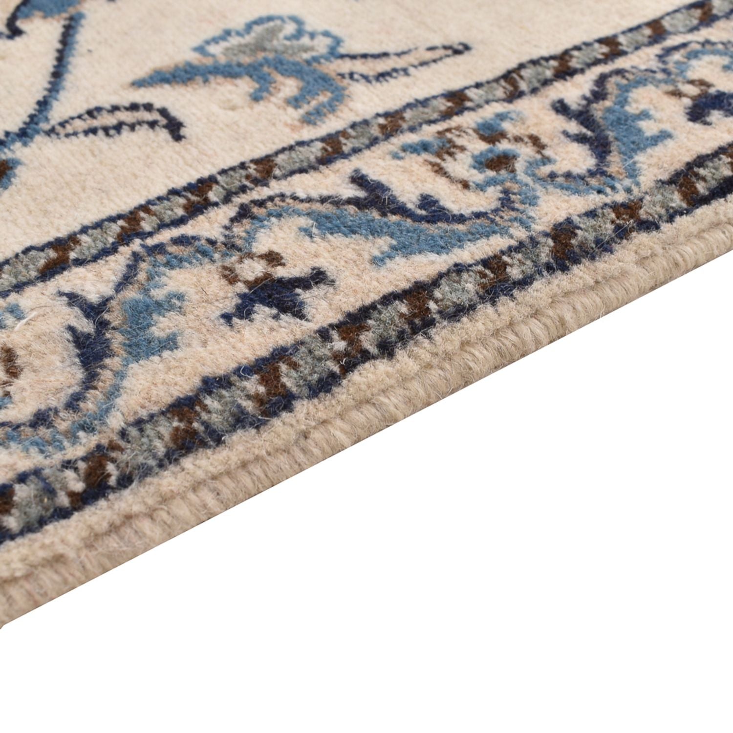 Alfombra de pasillo Alfombra persa - Nain - 300 x 78 cm - beige
