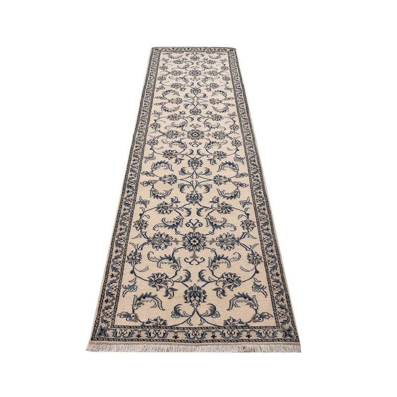Alfombra de pasillo Alfombra persa - Nain - 300 x 78 cm - beige