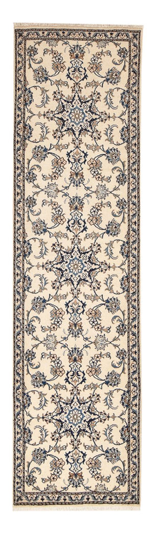 Alfombra de pasillo Alfombra persa - Nain - 290 x 80 cm - beige