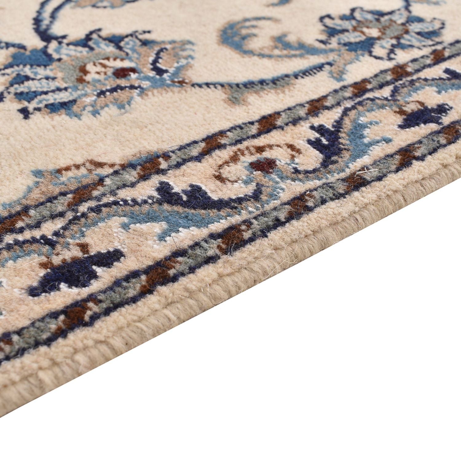 Alfombra de pasillo Alfombra persa - Nain - 290 x 80 cm - beige
