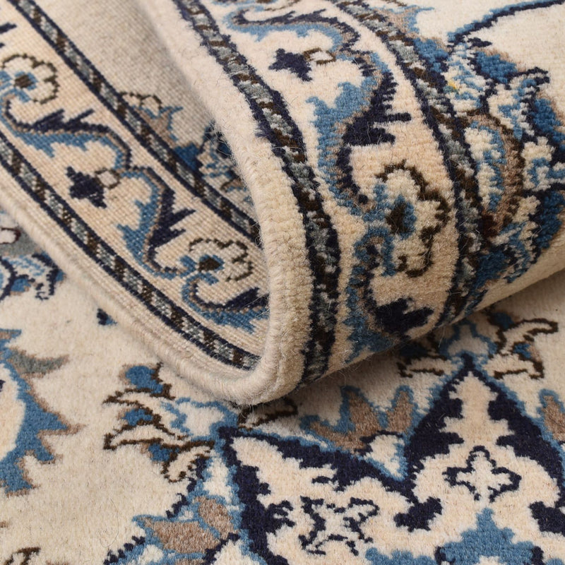 Alfombra de pasillo Alfombra persa - Nain - 204 x 80 cm - beige