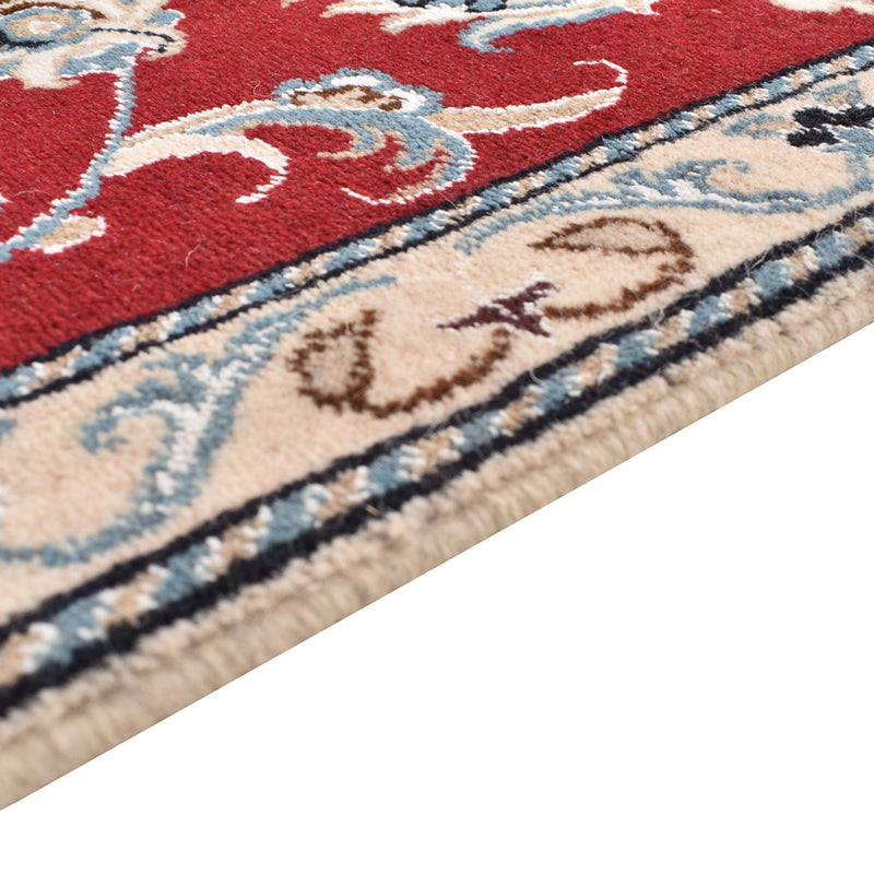 Alfombra de pasillo Alfombra persa - Nain - 198 x 77 cm - rojo