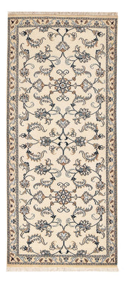 Alfombra de pasillo Alfombra persa - Nain - 182 x 79 cm - beige