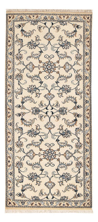 Alfombra de pasillo Alfombra persa - Nain - 182 x 79 cm - beige