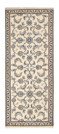 Alfombra de pasillo Alfombra persa - Nain - 200 x 80 cm - beige