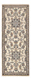 Alfombra de pasillo Alfombra persa - Nain - 205 x 79 cm - beige