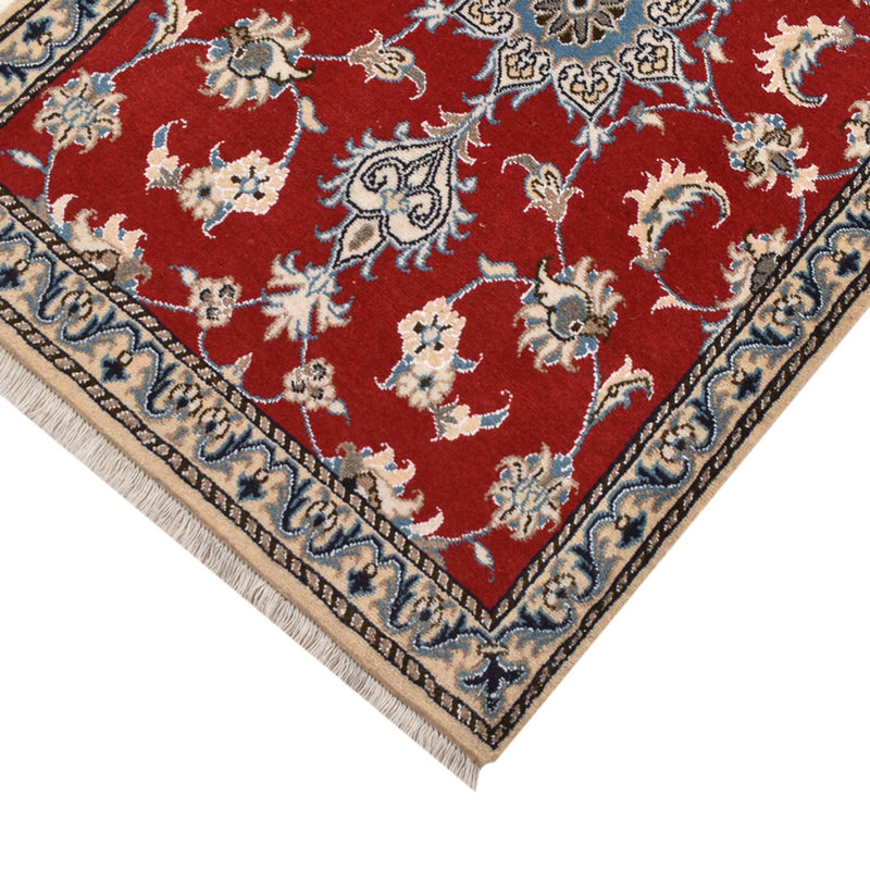 Alfombra de pasillo Alfombra persa - Nain - 209 x 80 cm - rojo