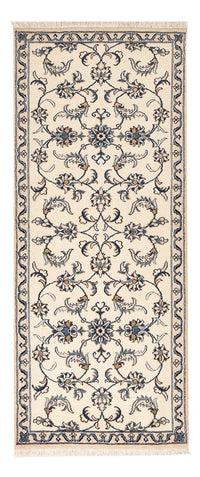 Alfombra de pasillo Alfombra persa - Nain - 190 x 80 cm - beige