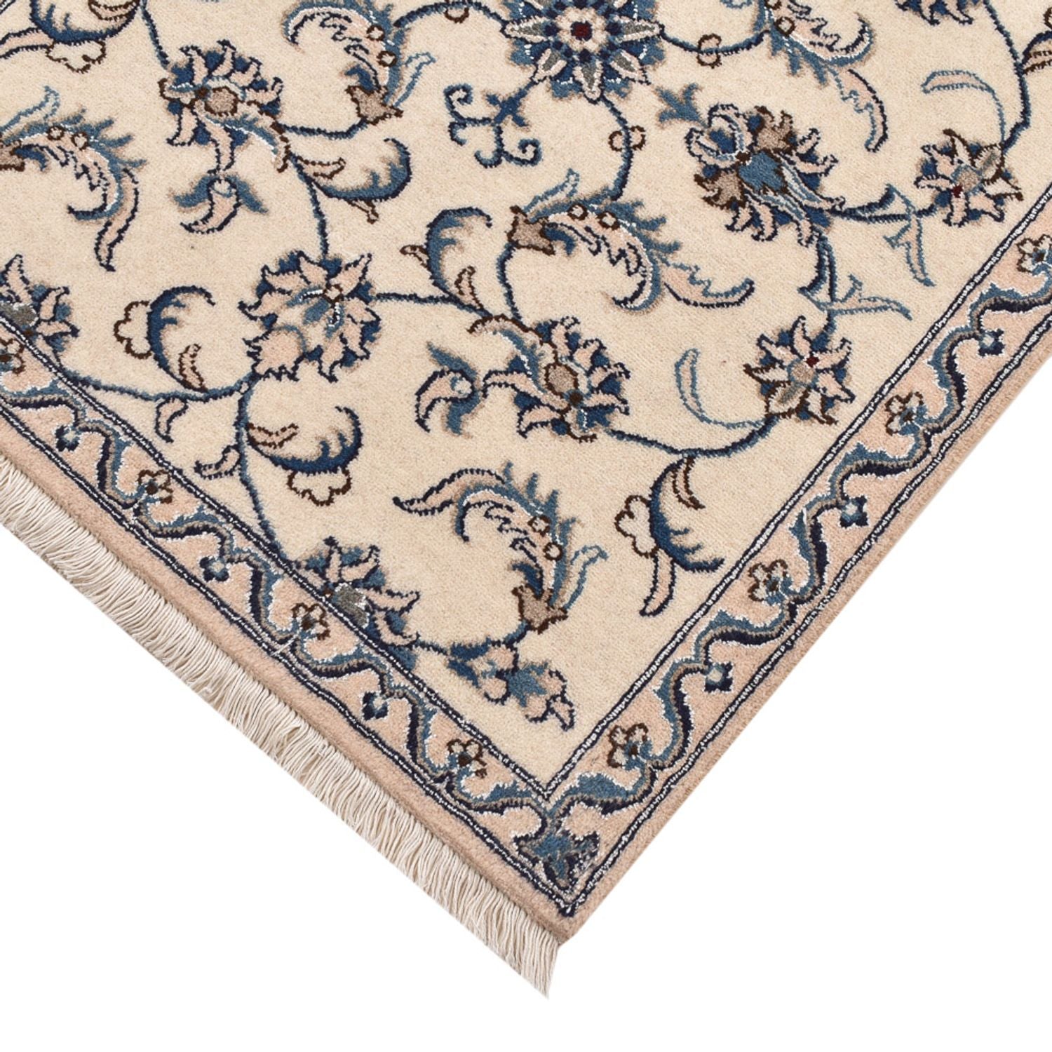 Alfombra de pasillo Alfombra persa - Nain - 190 x 80 cm - beige