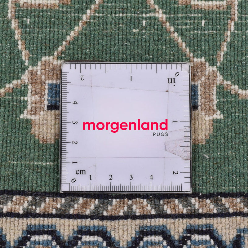 Alfombra persa - Nain - 139 x 66 cm - verde claro