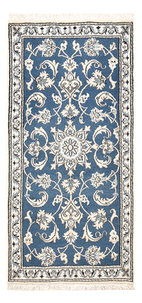 Alfombra persa - Nain - 146 x 68 cm - azul