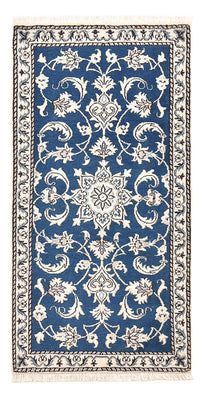Alfombra persa - Nain - 141 x 72 cm - azul