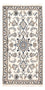 Alfombra persa - Nain - 141 x 69 cm - gris claro