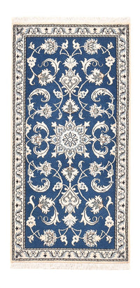 Alfombra persa - Nain - 140 x 68 cm - azul