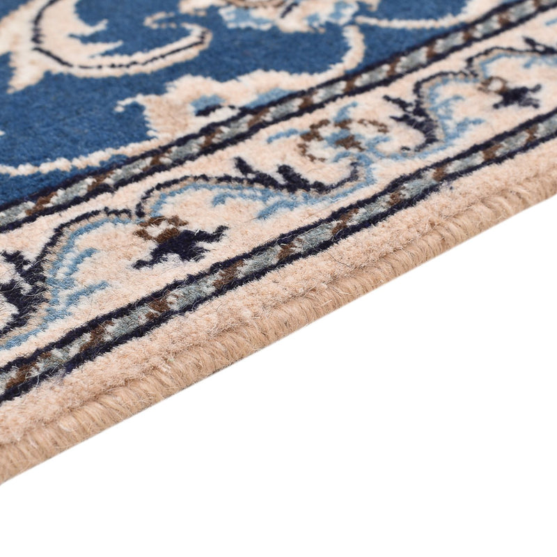 Alfombra persa - Nain - 140 x 68 cm - azul