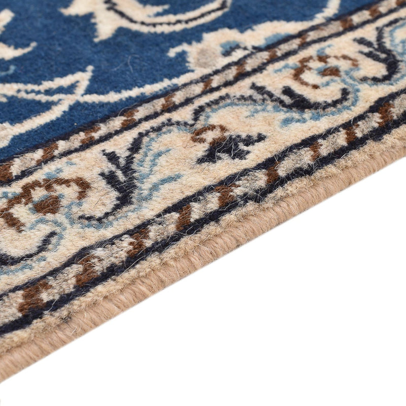 Alfombra persa - Nain - 140 x 69 cm - azul