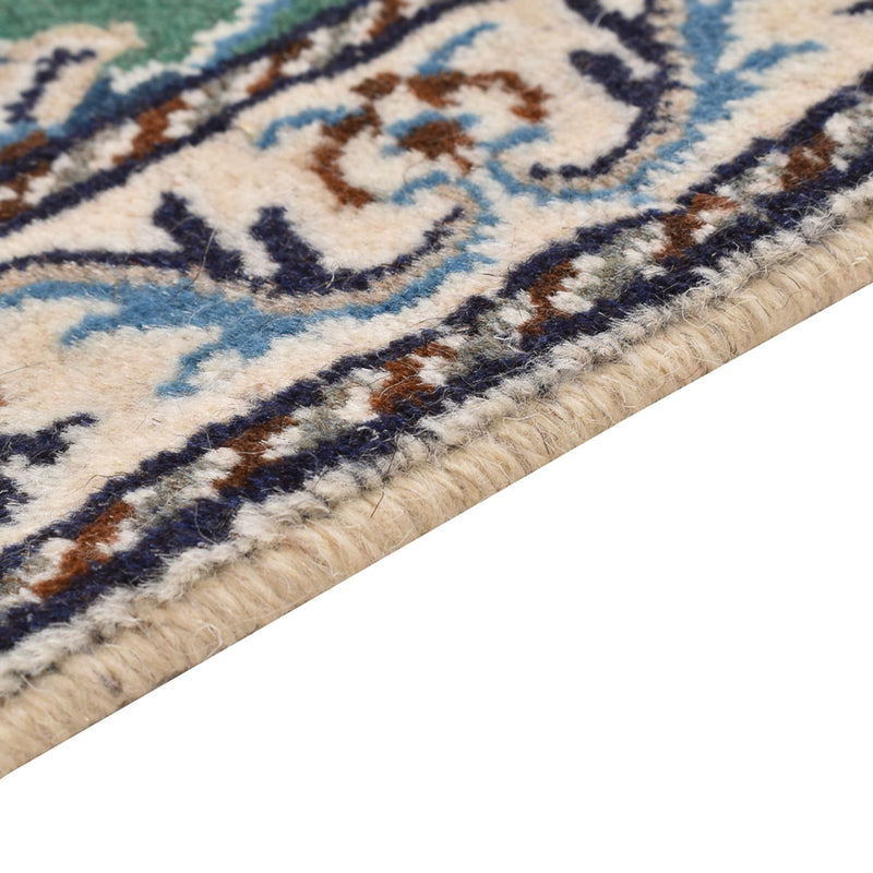 Alfombra persa - Nain - 87 x 60 cm - verde