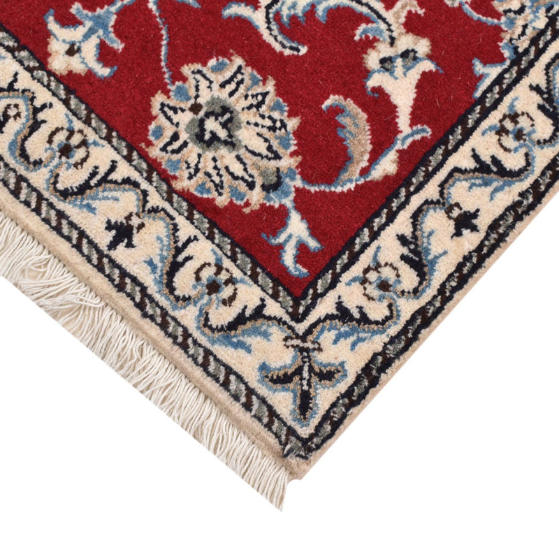 Alfombra persa - Nain - 89 x 58 cm - rojo