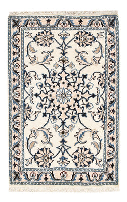 Alfombra persa - Nain - 92 x 60 cm - beige