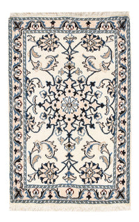 Alfombra persa - Nain - 92 x 60 cm - beige