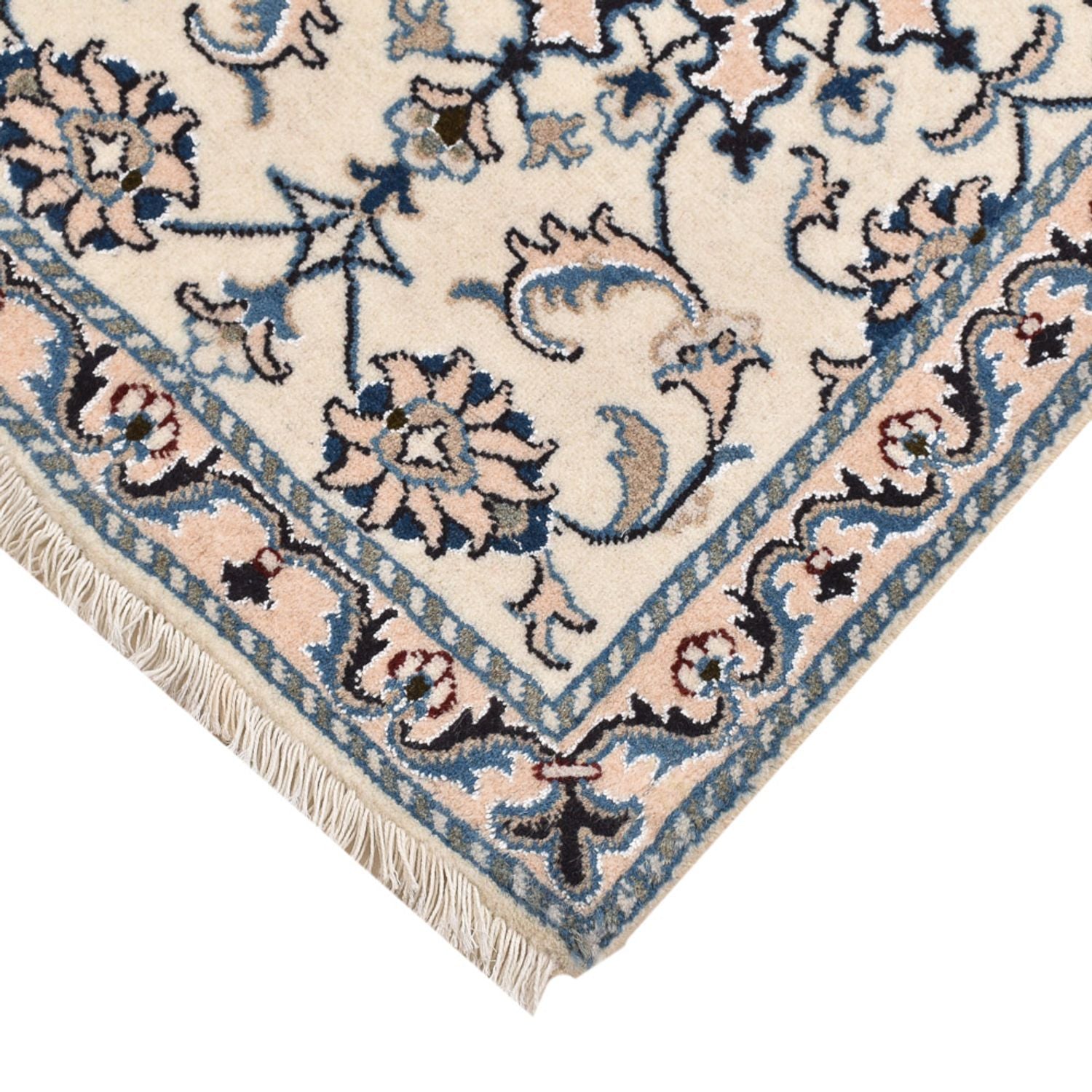 Alfombra persa - Nain - 92 x 60 cm - beige