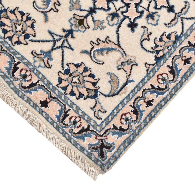 Alfombra persa - Nain - 92 x 60 cm - beige