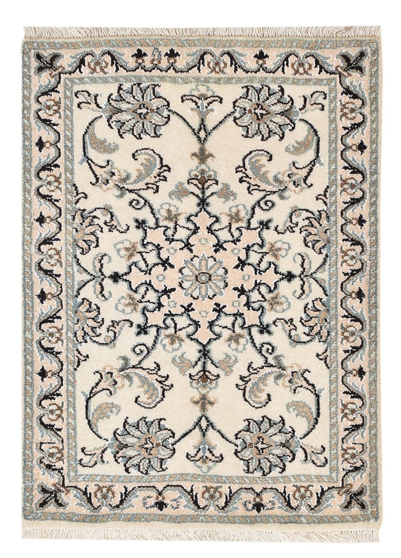 Alfombra persa - Nain - 85 x 61 cm - beige
