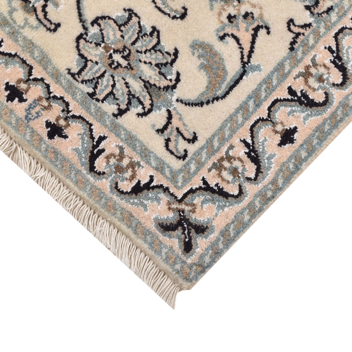 Alfombra persa - Nain - 85 x 61 cm - beige