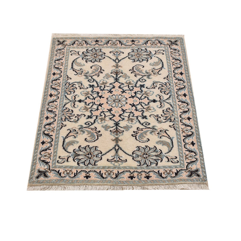 Alfombra persa - Nain - 85 x 61 cm - beige