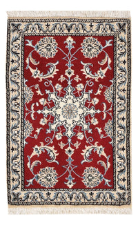 Alfombra persa - Nain - 85 x 55 cm - rojo