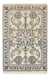 Alfombra persa - Nain - 87 x 60 cm - beige