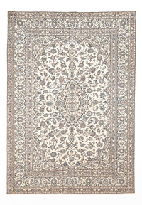 Alfombra persa - Keshan - 350 x 245 cm - gris claro
