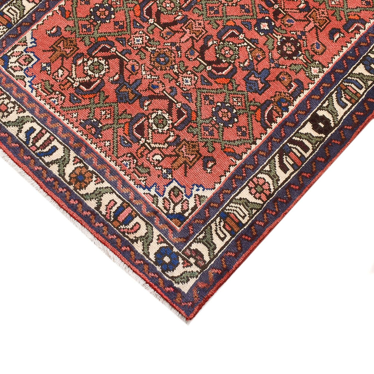 Alfombra de pasillo Alfombra persa - Nómada - 186 x 80 cm - rojo oscuro