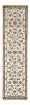 Alfombra de pasillo Alfombra persa - Nain - 300 x 80 cm - beige